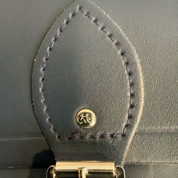 Cambridge Satchel Company 11 inch Batchel Navy - Picture 6 of 10